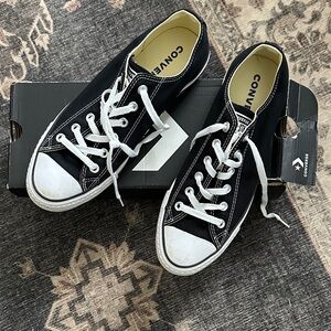 Converse Classic Black and White Canvas Shoes